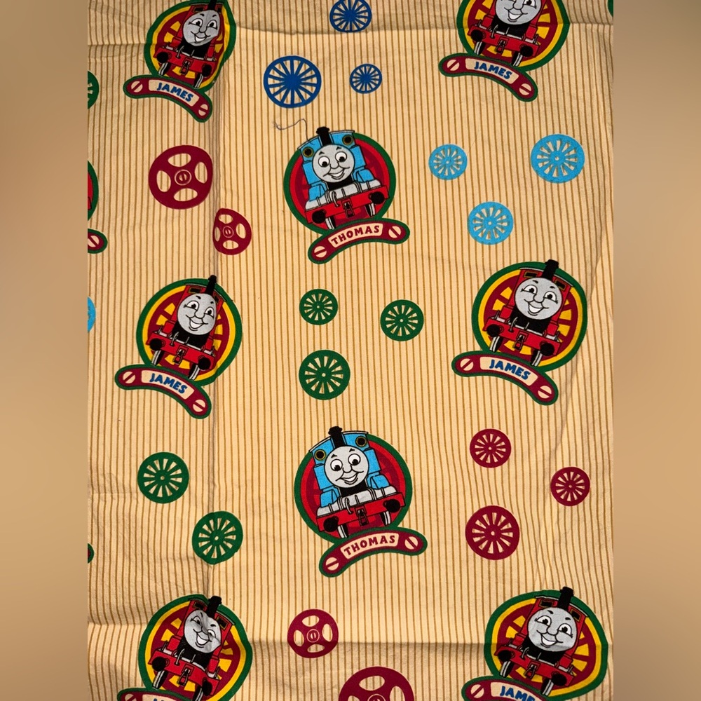 Thomas the Tank Engine and Friends ©2007 Gullane Toddler Flat Sheet 43" x 57
